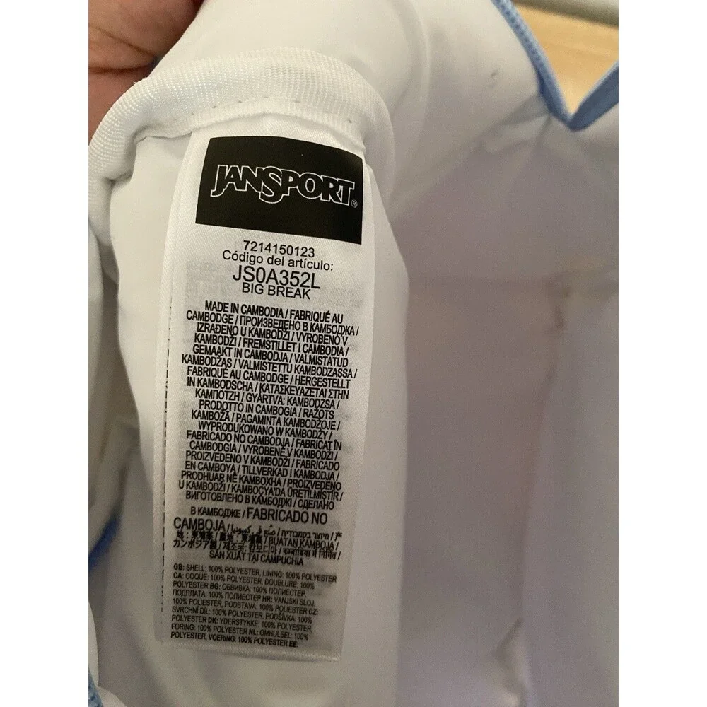 Jansport construction polyester